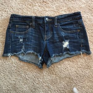 Dark wash Jean shorts